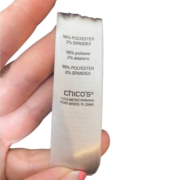 Chico’s Cowl Neck Chunky Sweater Size 3 - Picture 7 of 8